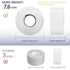 Self-Adhesive Caulk Tape - Waterproof Sealing Tape for Kitchens, Bathrooms, Toilets, and Showers - Easy to Apply, Flexible PVC Sealant Tape, White...
