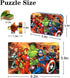 Generic NEILDEN Puzzles for Kids Ages 4-6 Children Puzzles Preschool 60 Piece Puzzle in Metal Box (Heros)...