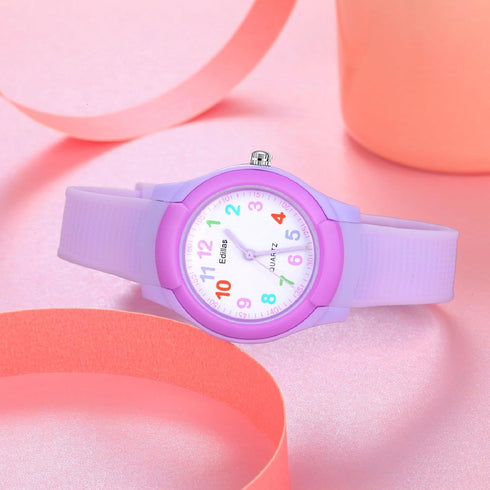 Edillas Kids Analog Watch for Girls Boys,Children Waterproof Learning Time Wrist Watch Easy to Read Time Wrist Watches for Kids Girls Boys...