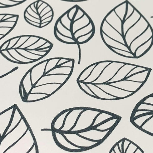 Yifely Leaf Shelving Paper Decorative Self-Adhesive Shelf Liner Dresser Drawer Locker Sticker 17.7 Inch by 9.8 Feet...