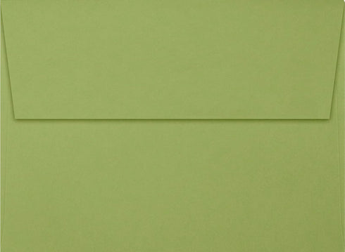 LUXPaper A6 Invitation Envelopes | Peel & Press | 4 3/4" x 6 1/2" | Avocado Green | 70lb. Text | 50 Qty...