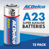 ACDelco 12-Count A23 Batteries, 12V Maximum Power Super Alkaline Battery Pack for Home Use, 5-Year Shelf Life, Reclosable Packaging...