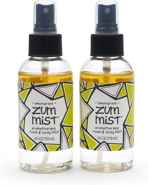 Indigo Wild Zum Mist Room and Body Spray - Lemongrass - 4 fl oz (2 Pack)...