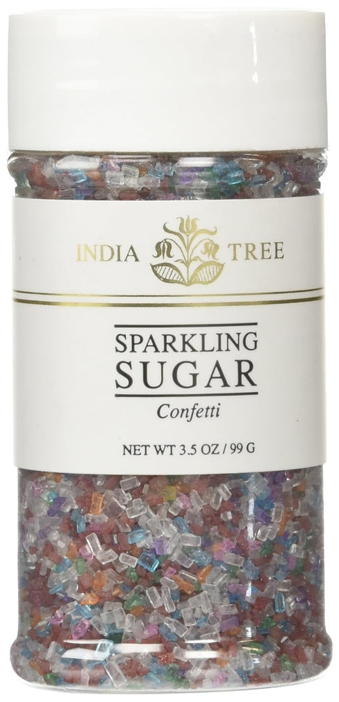India Tree 3-1/2-Ounce Sparkling Sugar, Confetti...