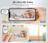 OJR 2K HD Video Baby Monitor with Camera and Audio, 2.4G & 5G WiFi Baby Monitor for Smartphone, One-Touch Calls, Night Vision, Motion Detection/Tr...