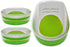 2 Pack - KidSole Shock Absorbing Lightweight Gel Heel Cups For Kid's With Sensitive Heels, Heel Spurs, Plantar Fasciitis, or Ankle Pain (Green Kid...