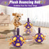 Interactive Dog Toys Soccer Ball - Bouncing Ball for Dogs, Jumping Dog Balls with Recording and Music Modes, Dog Birthday Toy, Rechargeable Moving...