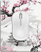 Small Mouse Pad Cute, Mini Mouse Pads for Wireless Mouse and Laptop, Travel Mousepads with Designs - Japanese Cherry Blossom/Sakura, Portable Mous...