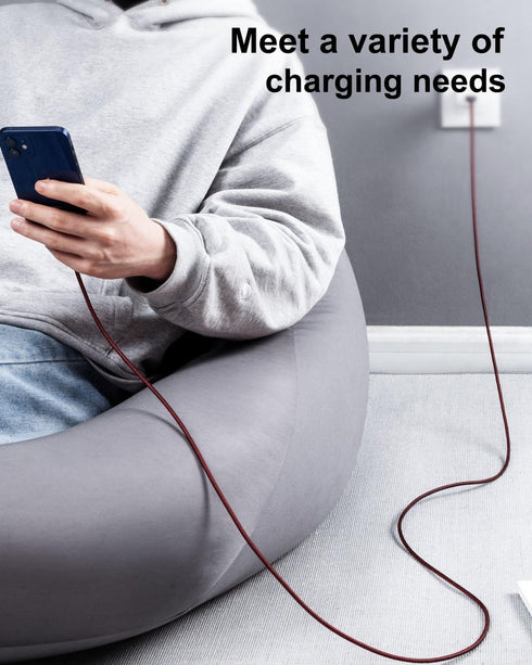 3FT iPhone Charging Cable MFi Certified 3Pack 3 Foot Lightning Cable Fast USB Nylon Braided Charger Cord Compatible with iPhone 14/13/12/11/X/XS/X...