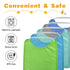 Vicloon Baby Bibs, 5PCS Terry Bib Set, Baby Bibs for Boys, Girls, Terry Drool Cotton Bibs Waterproof protection, Adjustable Elastic Strap, Baby Ba...
