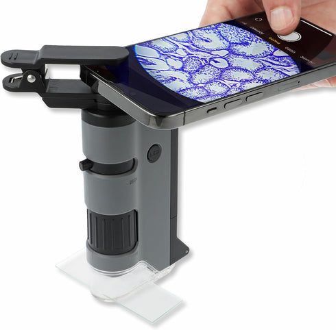 Carson 100x-250x LED MicroFlip Pocket Microscope MP-250...