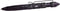 Uzi Tactical Pen with CuffKey in the Cap, Refillable Ultra Durable Aircraft Aluminum Ballpoint Pen Writing Tactical Pen Self Survivor Pen (Black)...