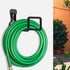 Hose Holder- Heavy Duty Metal Hanger Wall Mount, Hook for Garden Hose/ Expandable/ Hose Reel / Water / Pocket / Flexable / Magic Hose (Black)...