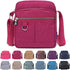 Crossbody Bag Purse For Women Nylon Waterproof Shoulder Handbags Casual Travel Messenger Bag Lightweight Pocketbooks...