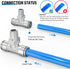 TAILONZ PNEUMATIC 304 Stainless Steel Male Branch Tee 1/2 Inch Tube OD x 3/8 Inch NPT Thread Push to Connect Fittings PT-1/2-N3 (Pack of 2)...
