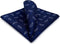 S&W SHLAX&WING Pocket Squares for Men Grooms Blue Navy Paisley...