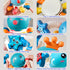 Baby Toys, Baby Teething Toys,Baby Octopus Spinning Toys can be gnawed and Gum Exercise Press Sound Toys.Development Educational 6 7 8 9 10 12 Mon...