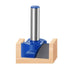 uxcell 25mm Dia 8mm Shank Bottom Cleaning Router Bit, 2 Flutes Carbide Tipped Cutter Uncoated for Woodworking...