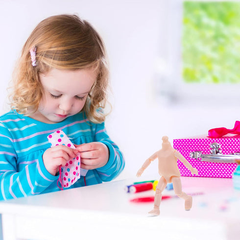 Moveable Jointed Doll 6pcs Body Nude Naked Body Soldier Ken Male Dolls Artist Drawing Manikin Action Figure Toys Joint Doll DIY Doll Accessory...