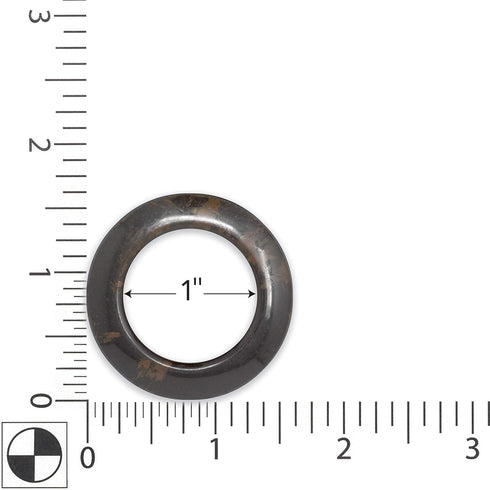 Dritz Home 1" Plastic Curtain Grommets, 8 Sets, Rustic Brown...