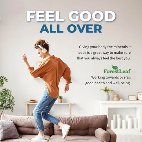 ForestLeaf Magnesium Complex 500mg - Magnesium 500mg Capsules - Magnesium Supplement 500 mg - Magnesium for Sleep, Magnesium for Constipation - Ma...
