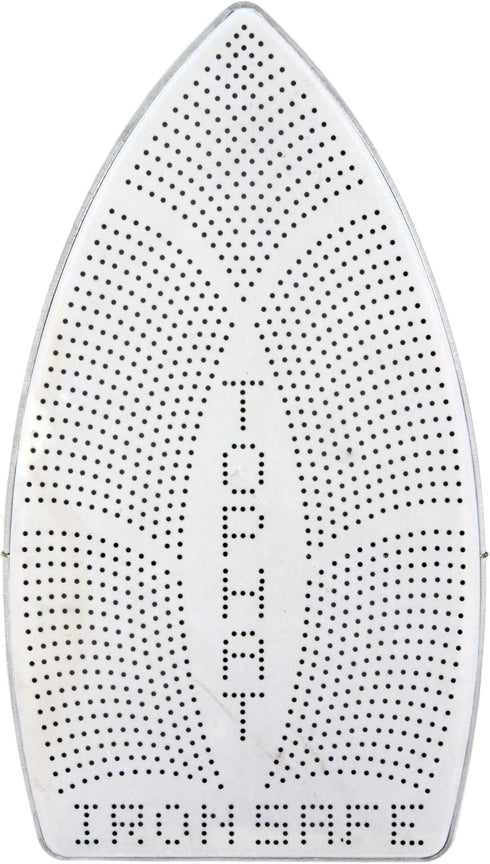 Iron-Safe Premium Iron Shoe with Top Hat Non-Stick Laminate Sole Plate...
