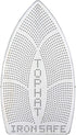 Iron-Safe Premium Iron Shoe with Top Hat Non-Stick Laminate Sole Plate...