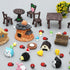 ONEST 72 Pieces Garden Miniature Accessories Mini Animals Garden Micro Landscape Garden Ornament Figurines for DIY Craft Garden Decor...