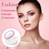 2 Pcs Loose Powder Container with Puff 0.17/0.7 oz Refillable Empty Powder Compact Makeup Powder Travel Container Case Portable Powder Puff and Co...