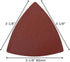 60 Pcs 240 Grits 3-1/8 Inch 80mm Triangular Oscillating Tool Sanding Paper for Wood Sanding Fit 80mm Triangular Multi Tool Sanding Pads XG8020240...