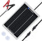 ECO-WORTHY Solar Battery Charger 12 Volt Waterproof Portable Power Solar Panel Solar Trickle Car Battery Charger Maintainer for Car Truck Boat RV ...