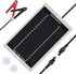 ECO-WORTHY Solar Battery Charger 12 Volt Waterproof Portable Power Solar Panel Solar Trickle Car Battery Charger Maintainer for Car Truck Boat RV ...