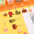 24PCS Movie Night Keychains, Movie Night Party Favors Include Clapboard Microphone Ticket Popcorn Microphone Projector Keychains for Birthday Part...