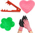 4PCS Rose Thorn Tools, Rose Leaf Thorn Strippers, Rose Thorn Remover Tools and Garden Gloves Use for Home Florist Supplies...