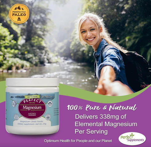 Perfect Magnesium Citrate Powder - 270g...