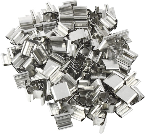 Larcele 100pcs Wood Candle Wicks Base Clips for Candle Making DIY...