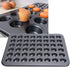 Fdit Bakeware Cupcake And Muffin Pan 48Cup NonStick Mini Round Cupcake Pan Tray Baking Bakeware Cooking Accessory Make Complete And Beautiful Cake...