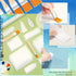 Potchen 30 Pcs Acrylic Pouring Swipe Painting Tools Supplies Acrylic Pouring Tools Supplies Brush Paint Scrapers 25 Pcs Paint Swipe Accessories an...