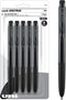 Uniball Signo Spectrum Retractable Gel Pen, 5 Black Pens, 0.7mm Medium Point Gel Pens| Office Supplies, Ink Pens, Colored Pens, Fine Point, Smooth...