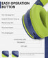 rockpapa E7 Over Ear Wireless Bluetooth Headphones with Mic Include Travel Case, Foldable Wired/Wireless Headphones with Microphone for Kids Child...