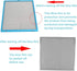 99010316 Range Hood Vent Grease Filter Replacement for Compatible with Broan Nutone Vent Range Hood Filter Models 99010316, S99010316, WA65AF, NTK7450000, 990721400A (2 pack)