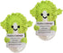 Positive Crochet Cabbage Doll Funny Knitted Toys with Positive Card, Emotional Support Cabbage Cute Creative Gifts for Friends Party Decoration En...