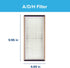 Filtrete™ Advanced Allergen, Bacteria & Virus True HEPA Air Purifier Filter, FAPF-HM-K, 1 Pack...