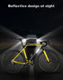 E Bike Battery Cover, Reflective Battery Protective Cover E-Bike at Night, Bicycle Thermal Cover Waterproof Dustproof Bag for Battery in Downtube,...