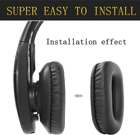 TaiZiChangQin Cushion Ear Pads Mic Foam Replacement Compatible with VXI BlueParrott B450-XT B650-XT Noise Cancelling Bluetooth Mono Wireless Headp...
