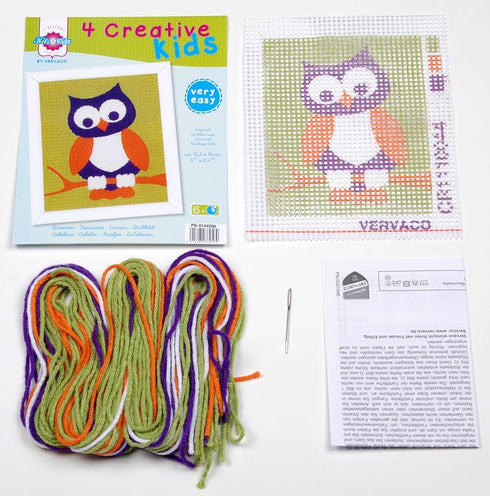 Vervaco Wise Owl Canvas Kit......