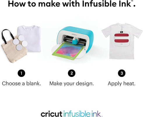 Cricut Joy Infusible Ink - Transfer Sheet (2), 4.5" x 12" - Ultraviolet...