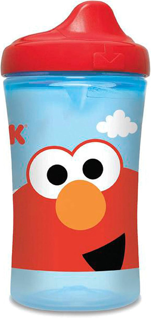 NUK Sesame Street Hard Spout Cup, 10 Oz, 2 Pack – BPA Free, Spill Proof Sippy Cup...