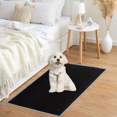 Washable Dog Pad, 20x27.5in Non-Slip Puppy Pad Training Pad, Highly Absorbent and Leak-Proof Soft Dog Pad, Pet Training Pad Potty Pad, Odor Contro...