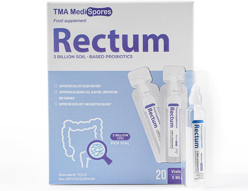 Rectum Colon Health Liquid Spore Probiotic, Daily Probiotics for Colon Care, Help with Occasional Gas, Bloating, Constipation, and Diarrhea, Probi...